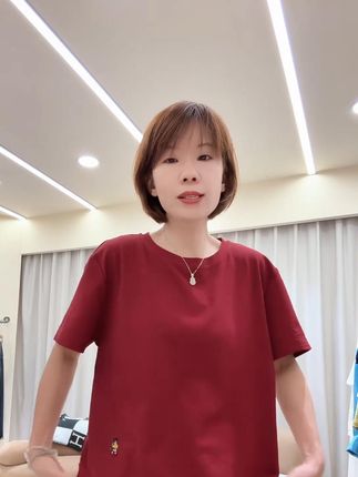 显瘦遮肉卡通刺绣短袖T恤 #夏季新款 #谁穿谁好看 #显瘦遮肉 #大码女装120斤到220斤 #大码胖mm搭配