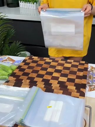 【100只】密封保鲜袋双筋密封袋冰箱收纳袋防串味#密封保鲜袋 #冰箱收纳 #防串味 #保鲜用品 #收纳好物