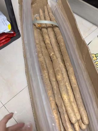 正宗铁棍山药,产地现挖现发,新鲜到家粉糯香甜,好吃不贵#优质 正宗铁棍山药,产地现挖现发,新鲜到家粉糯香甜,好吃不贵#优质农产品 #铁棍山药