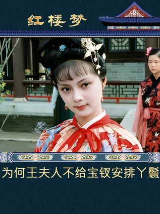 为什么王夫人不给宝钗多安排几个丫鬟? #薛宝钗 #87版红楼梦 #红楼梦解说 #87版红楼梦解说