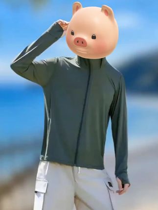 #上热门 UPF50+户外冰丝防晒衣男夏季黑胶防紫外线轻薄透气薄款防晒服外套#男士防晒衣防紫外线 #男士防晒衣外套推荐 #男士防晒衣防紫外线第一名 #男士冰丝防晒衣