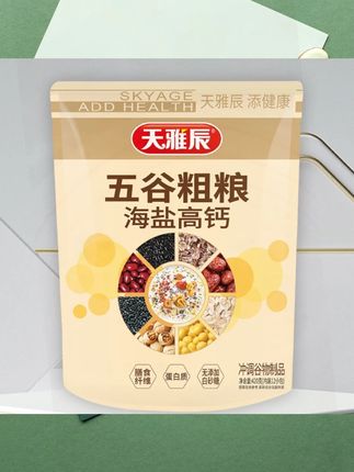 【爆款推荐】天雅辰海盐高钙五谷粗粮麦片咸味冲饮早餐420克1 这本来是我买来管理期代餐的海盐五谷粗粮燕麦片,没想到我那不能吃甜的老妈也很爱喝,口感咸香软糯 ,营养好喝又饱腹#五谷粗粮 麦片