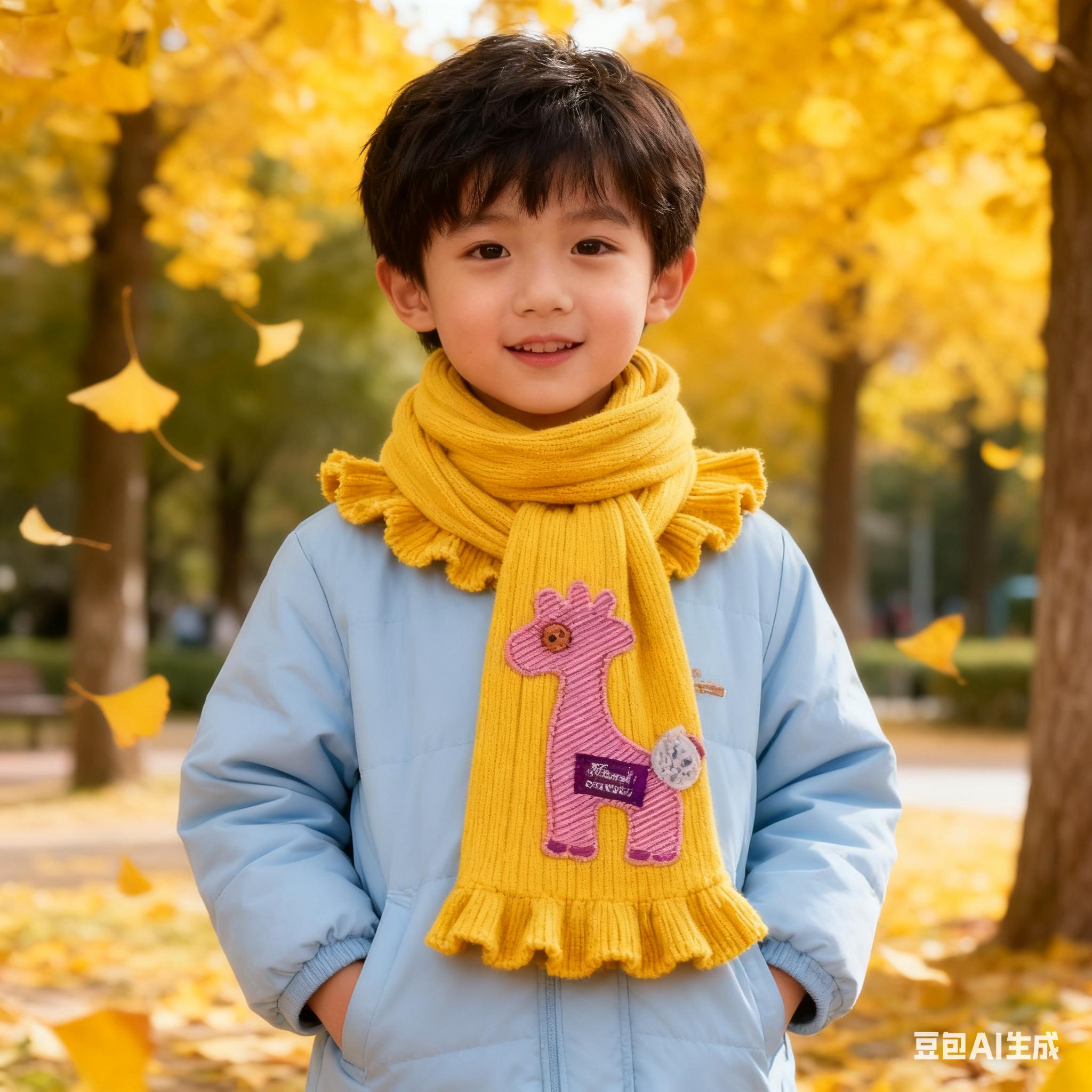 天气越来越冷,孩子的围脖该准备了,防风保暖 #围脖  #秋冬围巾  #这个冬天不怕冷