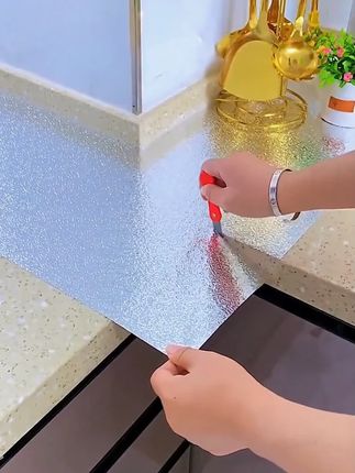 厨房防火耐高温pvc橱柜防潮自粘墙纸厨房墙贴墙贴墙面贴纸 #防油贴纸 #自粘墙纸 #厨房防油贴纸 #厨房装修 #加厚自粘贴纸