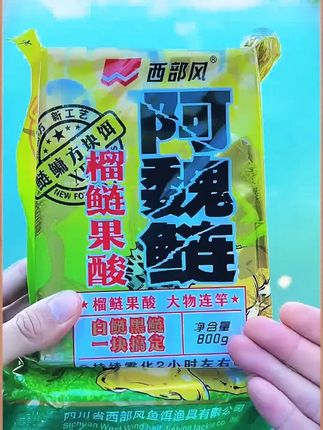 阿魏发酵一块搞定! #西部风阿魏鲢鳙方块饵料