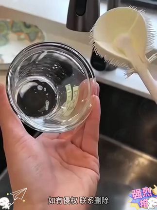 超值!2把 长柄洗杯刷清洁小刷子水杯破壁机奶瓶清洗