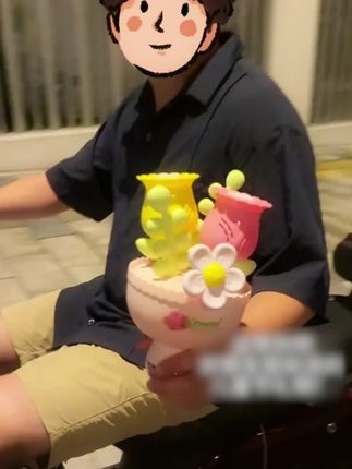 #泡泡机 #自动泡泡机 手捧花束泡泡机电动全自动出泡玩具送男女孩子女生礼物2025新款 #全自动泡泡机