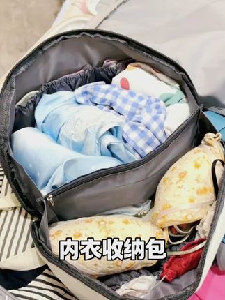 每次出门我都是用它来收纳内衣,不仅干净整洁,而且找起来也特别方便。 #内衣收纳包 #内衣袜子收纳包 #内衣袜子收纳包