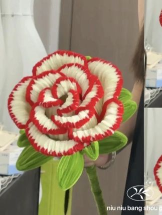 #扭扭棒玫瑰花 郝劭文推荐【材料包】巨型玫瑰花/高超密扭扭棒自制手工DIY材料包七夕礼物#扭扭棒玫瑰花制作 #扭扭棒手工 #扭扭棒diy #扭扭棒材料包
