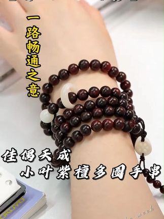 #好运 #普陀山 #手串 #文玩 #小叶紫檀