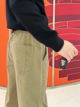 男人穿得帅气,女人才会爱,高档纯棉休闲裤,上班开车穿超帅 #胖瘦都能穿#男士休闲裤#束脚裤#工装裤#秋冬必备