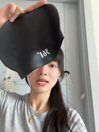 #泳帽 361°泳帽男女成人硅胶专业游泳防水不勒头护耳游泳帽#泳帽 #泳帽推荐 #成人泳帽 #防水泳帽