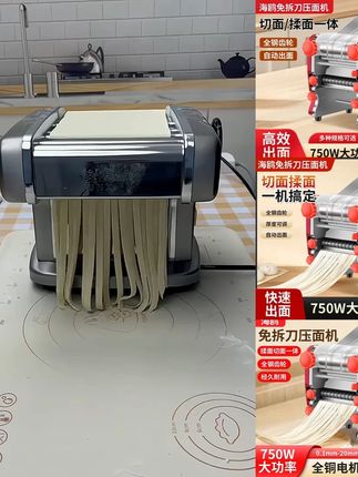 纯铜电机家用多功能压面机 商用揉面机面条机 馒头 包子 面条