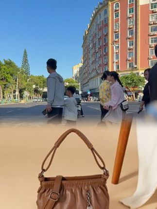吉尼斯袋鼠小包女士包百搭通勤单肩斜跨包妈妈包婆婆包包包上班#吉尼斯袋鼠小 #包包 #美包分享