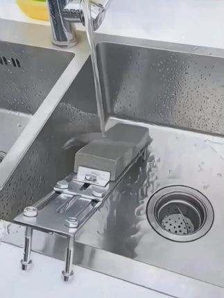 【拍一发二】磨刀石+可伸缩水槽磨刀架可调节磨刀固定架防滑磨刀 #磨刀石 让做饭的人轻松些,切肉不再那么费力。#厨房好物 #生活好帮手 #磨刀石支架