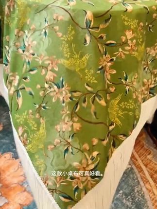 【夜宴】高端复古风流苏桌布法式中古风餐桌台布高级感装饰盖巾防尘#复古风桌布 #法式中古风 #餐桌台布 #流苏装饰 #高级感