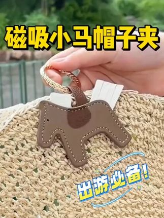#磁吸帽夹