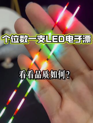 9.9抢LED夜光漂 #户外钓鱼 #LED夜光漂 #硬尾夜光漂