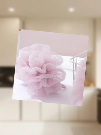 吸盘收纳沐浴拉背一体两用搓澡神器柔软长条搓泥擦背浴花球沐浴#沐浴花 #浴花球 #浴花球推荐 #浴球花 #浴球