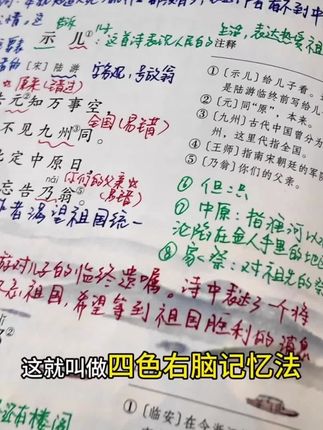 记忆吐司【按动四色记忆笔】大容量学霸专用速干笔记必备笔四色笔记#四色记忆笔 #学霸文具 #速干笔记 #按动记忆笔 #学习必备