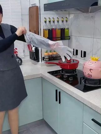 一次性家务手套,材质强韧抗撕裂,告别“一用就破”