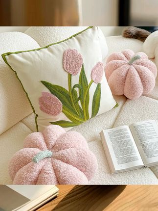 蔓越家 王炸性价比 ins郁金香抱枕靠垫可爱靠枕床头腰枕抱枕套  #好物分享 #居家好物 #抱枕