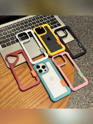 ZMGX【镂空无边框】新款适用iPhone15/14/13手机壳防摔苹果16promax#手机壳 #苹果手机壳 #苹果手机壳推荐 #防摔手机壳 #新款手机壳