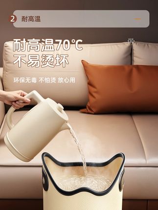 好巧2025新款可折叠足浴桶泡脚桶过膝泡脚袋家用便携式泡脚专用桶 #可折叠足浴桶  #泡脚桶推荐  #泡脚专用桶  #便携式泡脚桶  #家用足浴桶