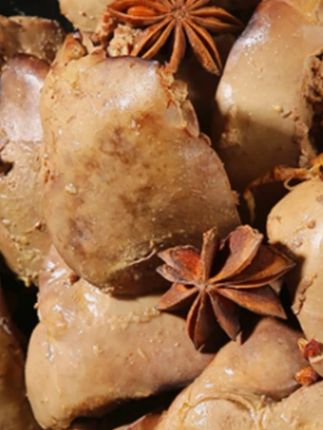 酱鹅肝 肉质卤鹅肝香辣味五香味下酒菜酱卤制品#卤鹅肝 #酱鹅肝 #鹅肝 #下酒菜 #酱卤制品