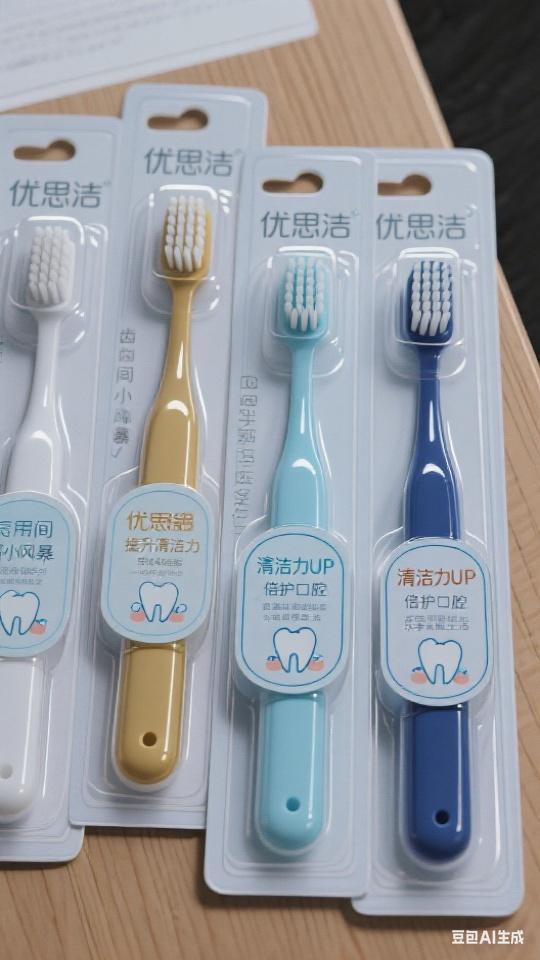 YOUSIJIE/优思洁螺旋丝硬毛牙刷波浪型刷丝独立牙刷洁牙 #牙刷 #刷牙 #牙刷推荐