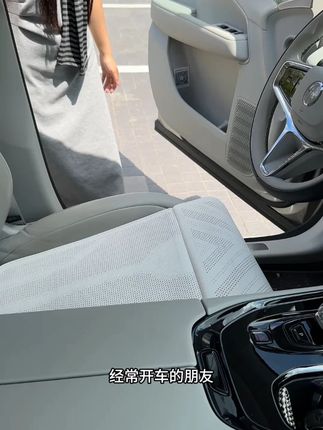 汽车腿托坐垫 四季通用 防滑耐磨免捆绑#汽车好物 #车载好物 #汽车坐垫