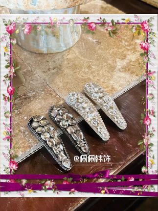 #发夹 #法式风格 #鸭嘴夹 #一字夹 #气质头饰 【PEI】浮光/极简风发夹法式鸭嘴夹一字夹发饰边夹气质头饰女日韩