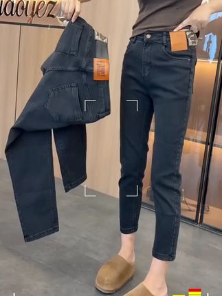 小个子女生的福音!新款牛仔裤显瘦又百搭,包邮还能免费退 姐妹们!秋冬穿啥裤子?这款牛仔裤包邮到家 还有运费险哦~可以放心入啦!!#秋季穿搭 小个子穿搭#牛仔裤 百搭裤子#2025年秋季都流行穿什么