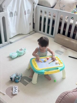 这个磁性儿童画板,宝宝用来涂鸦画画,还培养孩子想象力和手眼协调。#带娃神器 #宝宝玩具 #亲子陪伴 #宝妈分享 #画板玩具 2-1