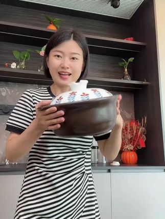 砂咕咕砂锅电磁炉燃气灶通用明火两用煲汤专用家用可用无需导热片#砂锅 #煲汤神器 #炉灶通用 #家用好物 #烹饪必备