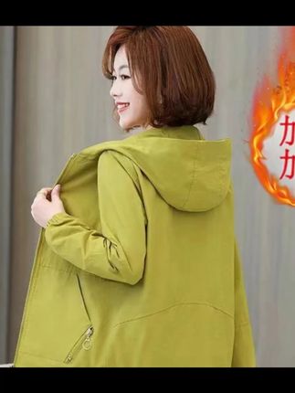#反季特卖 加棉加厚的连帽款休闲外套,大码宽松版型,上身厚实又百搭 #加棉加厚 #棉衣棉服 #休闲外套 #秋冬穿搭