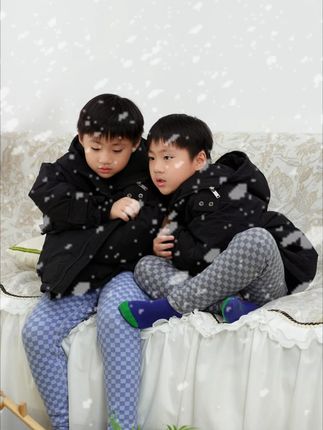 不要再给娃里三层外三层套了,这款儿童保暖套装,孩子穿了都说好#猫人儿童#保暖套装#宝妈推荐