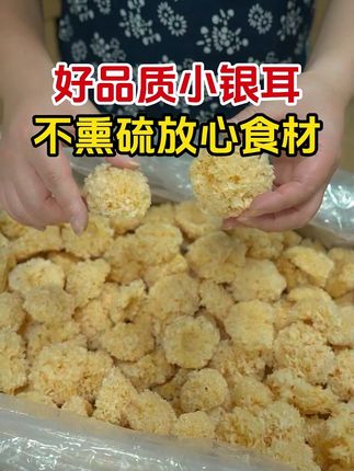 适合大人和孩子常吃常养的好银耳 好#银耳 赛燕窝,不熏硫不漂白的#椴木小银耳 好煮多胶,非常适合大人和孩子常吃常养!#银耳羹 #强烈推荐