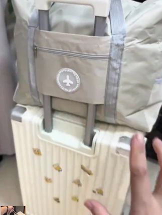 大容量手提短途旅行包女士学生拉杆行李包待产包收纳袋行李箱轻便 #旅行包 #开学必备 #收纳袋 #收纳包 #出差旅行必备
