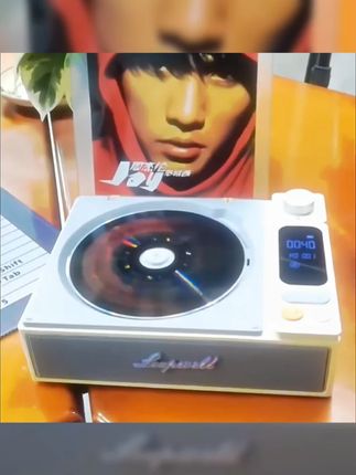 橙迪二代s-cd机发烧级复古音乐唱片机碟片无线蓝牙音箱播放器音响#cd播放机家用 #蓝牙音响 #蓝牙音箱 #音乐cd机 #蓝牙音箱