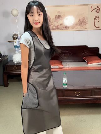 透气防水防毛免洗宠物洗澡撸猫服简约男工作服女款美女款防水厨房 透气防水防毛免洗宠物洗澡撸猫服简约男工作服女款美女款防水厨房#围裙#围裙防水防污