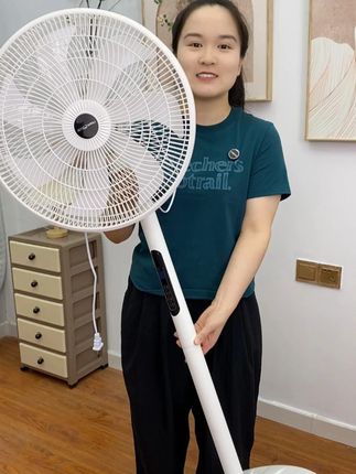 59元包邮!这款电风扇底座稳固,风力强劲,带定时功能太方便了,省电又省心#电风扇#夏日必备#风扇#落地电风扇
