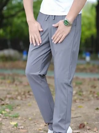 #休闲裤 #男士休闲裤 #夏季休闲裤 #冰丝休闲裤 #直筒休闲裤