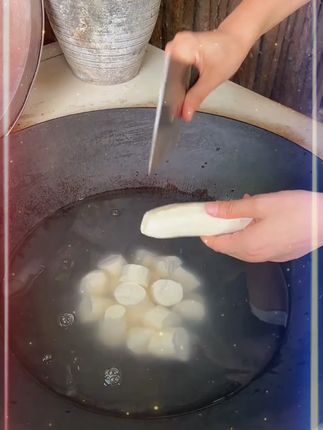 来安徽亳州吧,请你喝白芯红芋糊涂,软糯香甜超好喝#家乡的味道#哈密白薯#红薯