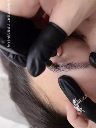 手工线条总做不好的,容易断断续续的真的要试试这个针!#眉眼唇#雾眉#半永久#唐人绣#线条眉