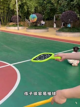 弹弹球拍亲子玩具球拍室内运动网球拍 #保护视力 #亲子玩具 #儿童运动 #儿童网球拍 #网球拍
