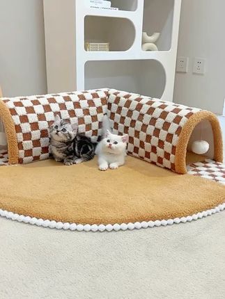猫窝猫隧道高档可钻安全感猫咪四季通用全封闭式时尚网红猫洞猫窝#猫窝 #猫隧道 #全封闭猫窝 #猫咪安全感 #网红猫窝