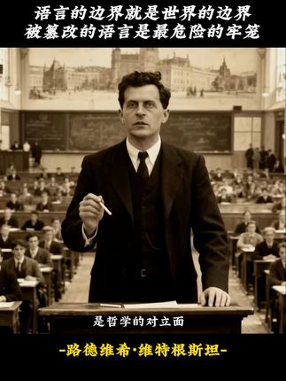 语言的边界就是世界的边界,被篆改的语言是最危险的牢笼 #维特根斯坦#好书分享#哲学 #逻辑思维 #智慧人生