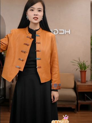 提前为秋天准备这样一款,好看更好穿的百搭半裙吧!#浒城古娘#大衣#谁穿谁好看#服饰种草官#新中式
