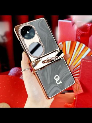 适用于华为Pocket2手机壳新年款折叠款pocketS防摔壳女时尚中国风#华为手机壳 #Pocket2手机壳 #新年款手机壳 #防摔手机壳 #中国风手机壳